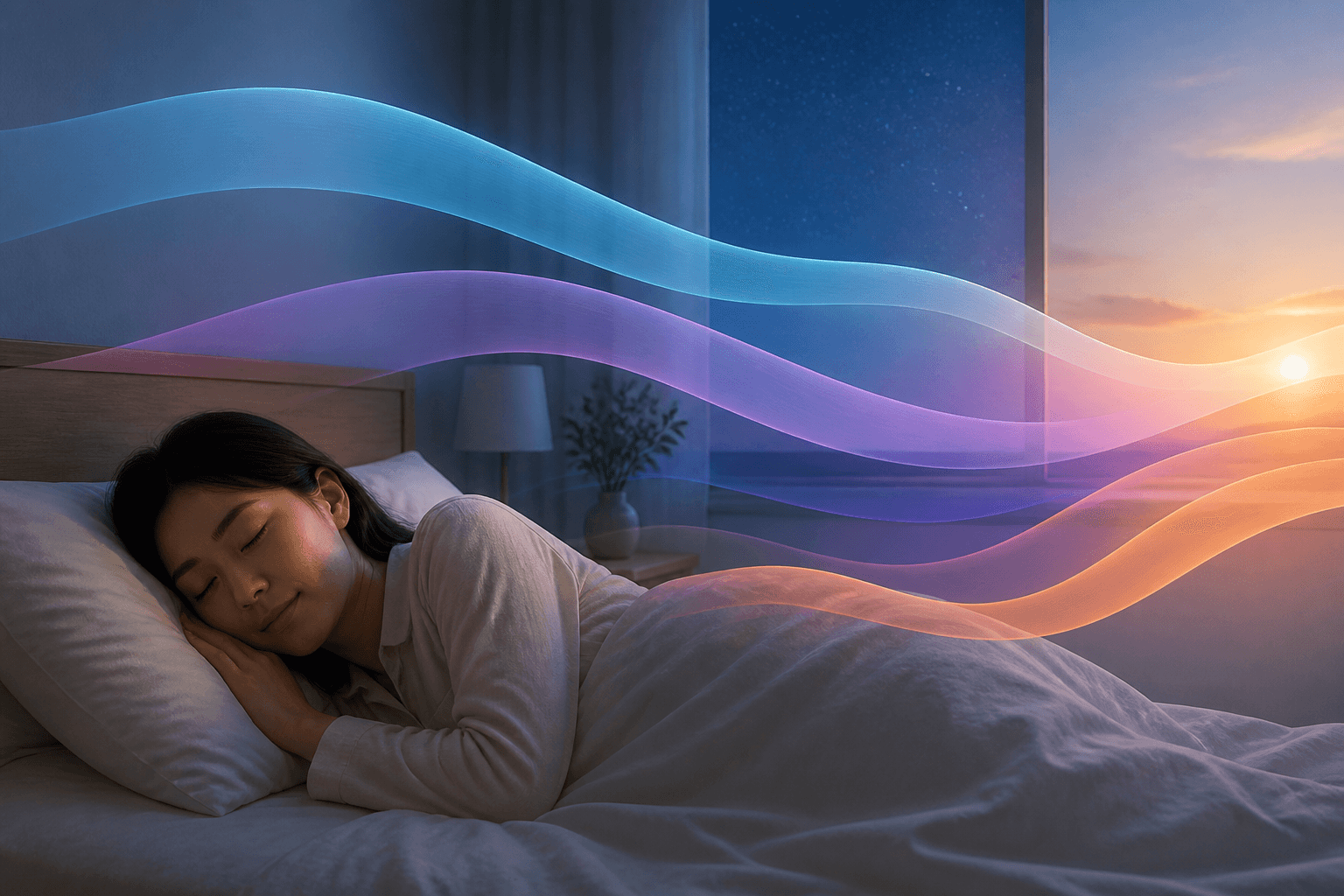 コア睡眠とは？ レム・深い睡眠・覚醒との違いを図解